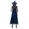 Halloween costume Adult Witch Costume Magic Demon Witch hat Fashion personality COS Sexy temperament dress suit plus hat