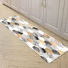 Dywan geometrische afdrukken home dekoracje vloermat gang balkon antislip deurmat woonkamer dree decoratie tapijt badkamer mat 230825