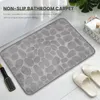 Bath Mats 2Pcs Mat Bathroom And U-Shaped Contour Toilet Rug Set Memory Foam Absorbent Machine Washable Floor Bathmat