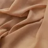 Schals 67colors Elegante Modest Frauen Blase Chiffon Solide Übergrößen Muslimischen Kopf Schal Damen Schal und Wrap Weibliche Foulard Hijab Stolen 230825