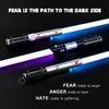 LED 조명 스틱 TXQSABER Anakin Lightsaber Pixel Soundboard 부드러운 스윙 레이저 칼 금속 손잡이 스트립 블레이드 코스프레 어린이 장난감 230825