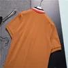 Moda Erkek Tişörtleri Erkek T-Shirt Kolları Nefes Alabilir Üstler Tees Mektup Desen Baskı Erkekler Kadınlar Yaz Tişörtleri Artı Boyut Erkek Polo Gömlek M-3XL V33