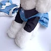 Sweet Dog Denim Skirt Bow Dress Fashion Brand Cat Dog Jacket Clothes Schnauzer Bichon Corgi Teddy Puppy Pet Dresses Best quality