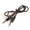 Cabo de áudio jack 3.5mm estéreo aux cabos alto-falante cabo de fio para fone de ouvido do carro pc telefone 50cm 70cm 100cm
