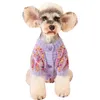 犬のアパレル冬の犬の服カラフルなセーターテディシュナウザーフレンチブルドッグチワワヨークシャーペットニットジャケットパピーウォームコート230825