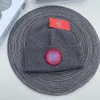 Designer Beanie Trendy Party Warm Knit Hat Logo Rouge Mode Hommes et Femmes
