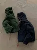 Vestes pour hommes St chrysanthème laine vers le bas veste de haute qualité vert pur à capuche 230826