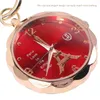 Pocket Watches Watch Women Delicate Luminous Digital Decorate Glass Practical Portable Miss Vintage