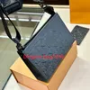 Mode Gedruckt Umhängetasche Kreuz Straddle Tasche Luxus Marke frauen Umhängetasche mann Kleine Brieftasche Handtasche mit Box