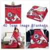 Halı tasarımcısı battaniye spor basketbol takımı halı yumuşak ve rahat mükemmel yatak veya kanepe battaniye cadılar bayramı doğum günü hediyesi 50x60 inç pazen