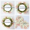 Decorative Flowers Wreaths Gypsophila Flower Ball Artificial Rose Home Decor Wedding Decoration Road Lead Floral Arrangement 1 PC Table Centerpiece Props 230825