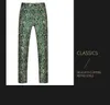 Мужские костюмы Blazers Mens Green Luxury 3 кусочки Slim Fit Single Blone Press Prong