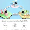 Walkie Talkie Kids Mini Toys Transceiver 3km Range UHF Radio Lanyard Interphone for Children First Hift