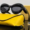 ファッションサングラスデザイナー女性用サングラスグラスUV保護ファッションサングラスレターカジュアルな眼鏡付きの箱とても素敵な贈り物