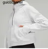 nouvelles vestes pour femmes 2023 sweats à capuche plus velours automne hiver yoga à capuche plongée épaississement sport demi-fermeture éclair pull de créateur en éponge sweat à capuche de yoga