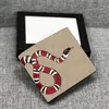 Designer Wallets Cards Holder Zipper wallet go yard purse Short purse Long Wallet Luxury Lady women Men Fashion Tiger Snake Head Pattern wallet