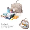 Diaper Bags Soboba Solid Fashion Backpack for Baby Care Waterproof Multi function Nappy Changing Bag Mother Stylish 230826