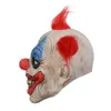 パーティーマスクハロウィーンフェスティバルパーティーマスクのための恐ろしいリアルな怖いピエロマスクマスクx3uc 230826