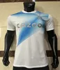 2023 2024 Barcelona Local/Away Edición 30 Aniversario Azul Blanco Camiseta de fútbol para hombre Último