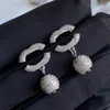 Boucles d'oreilles de mode étal