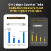 FNIRSI GC-01 Professionell Geiger Counter Kärnkraftstrålning Dosimeter Portable Marble Detector Radioaktivitet Tester EMF Meter HKD230826