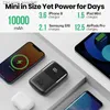 INIU 22,5 Вт Power Bank 10000 мАч USB C PD Быстрая зарядка Мини-внешнее зарядное устройство с 3 выходами для iPhone 14 13 Pro Планшеты Samsung Q230826