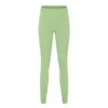 Nieuwe effen kleur dames yogabroek hoge taille sportfitnesspak strakke broek elastische fitness dames buitensportbroek