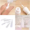 Craft Tools Key Rings 1Pc White Vacuum Plastic Nasal Spray Bottles Pump Nose Fog Mist Bottle For Medical Packaging 5Ml 10Ml 15Ml 20M Dh0Pr