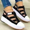 Hakken sandalen casual voor zapatos platform jurk dames mujer elegante vrouw hakken schoenen zomerschoenen t230826 714