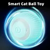 Giocattoli per gatti Giocattoli elettrici con palline per gatti Giocattoli intelligenti per gatti con rotolamento automatico Interattivi per addestramento di gatti Giocattoli semoventi per giochi al chiuso 230908