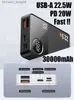 30000MAH Power Bank PD 20 Вт быстрая зарядка.