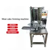 Máquina comercial de moldagem de bolo de camarão, equipamento de moldagem multifuncional, totalmente automática, máquina de fazer bolo de carne de hambúrguer