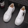 Platform Hoge Kwaliteit Mode Witte Schoenen Designer Rock Punk Kantoor Sneakers Dikke Bodem Zakelijk Rijden Loafers 28