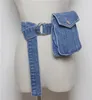 Heuptassen Verstelbare Denim Stof Taille Packs Dames Vintage Europese Gewassen Jean Tailleband Tassen Dames Zomer Taille Riemen Met Telefoon Tas 230825