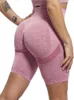 Kvinnors byxor S Chrleisure Kvinnors sommarsportshorts sömlösa hög midja gym push up fitness cykling vit 230825