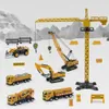 Modellino auto 9 stili Lega ingegneria pressofuso camion giocattolo auto modello di costruzione classico caricatore di veicoli trattore escavatore giocattoli per ragazzi regalo 230825