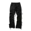 Men's Tracksuits Couple Casual Pants High Street Functional Micro Flare Men Slim Fashion Versatile INS Joggers 230825