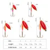 Baits Lures FISH KING Spinner Fishing Lure 4 5g 27 1g Metal Sequin Spoon Hard Bait Wobblers Tackle Isca Atificial Pesca 230825