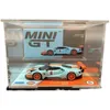 Diecast Model 164 Scale MINI GT No 6 Car Acrylic Display Box Dust Cover Adult Classic Collection Static Boy Toys 230825