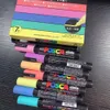 Markers 7Color UNI POSCA Markers Pen Set PC-1M PC-3M PC-5M Graffiti Painting Color Marker Art Supplies Fabric Paint Stationery Supplies 230826