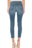 Dżinsy Women High Street Designer nogi otwarte widelc ciasne boczne paski elastyczne dżinsowe spodnie ciepłe odchudzone spodnie dżinsowe Postawowe marka Kobiety rozciągnij