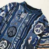 Män s tröjor Kapital japanska stickade tröja Men Ancient Heavy Industry Thick Retro Par Pullover Amekaji Round Neck 230826