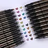 Markers 12/20 Colors Metallic Soft Brush Marker Pen Birthday Gift Card Making Metallic Color Art Pen DIY Po Album Glass Wine 230826