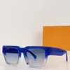 Okulary przeciwsłoneczne dla kobiet i mężczyzn Summer 1955 Projektanci Style anty-Ultrafiolet retro płyta pełna rama okulary losowe pudełko
