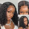 SPEDIZIONE GRATUITA per nuovi articoli di moda in magazzino Wig Wig Black Curly Women Water Deep Water Wigs Human Hair Wigs Remy Natural Short Closure T parte