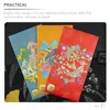 Envoltura de regalo Decoración retro Paquete creativo Estilo chino Sobre Festival de primavera Bolsa de dinero