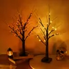 Andere evenementen Feestartikelen Halloween Decor LED Berkenboom Licht Hangende ornamenten Decoraties voor thuis Tafel Kindercadeau Kerstlamp 230825