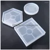 Other Jewelry Tools Diy Sile Crystal Epoxy Resin Casting Molds Tea Mat Mod Drop Delivery Dhjvy