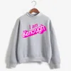 Męskie bluzy bluzy jestem kenough drukowanie jesienne zimowe streetwearu kobiety/mężczyzna moda pullover luźne ubrania biodra bluza różowa bluzy 230825