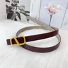 AA1112 omen Taille Mince Ceinture Réversible en Cuir Véritable Mode Vintage Ceinture Largeur 2cm Taille 95cm-110cm avec Robe Décorative Femme Lettre V Ceintures